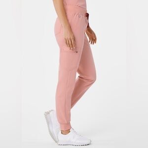 BNWT Figs Pink Sand Zamora Jogger scrub pants sz-S